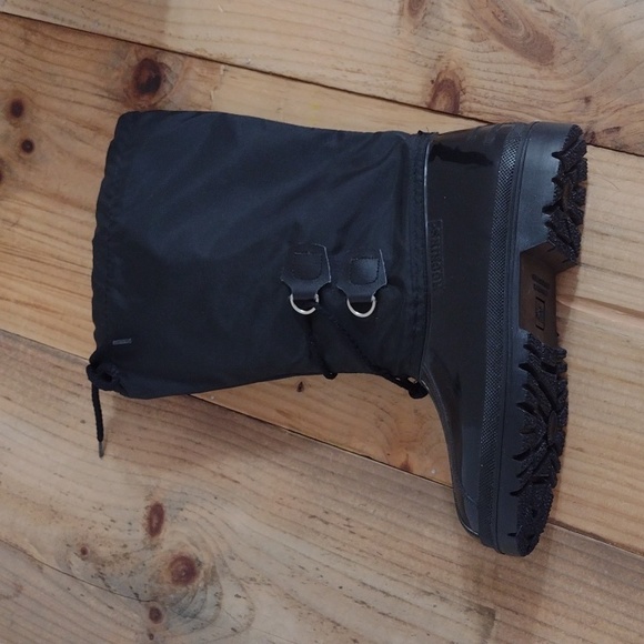 Maple Leaf Shoes Vintage Rockies Black Waterproof Rain & Snow Boots NEW Size 3 - Picture 12 of 16